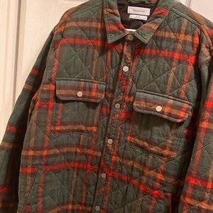 Plaid Flannel , barely worn NON SMOKING HOME